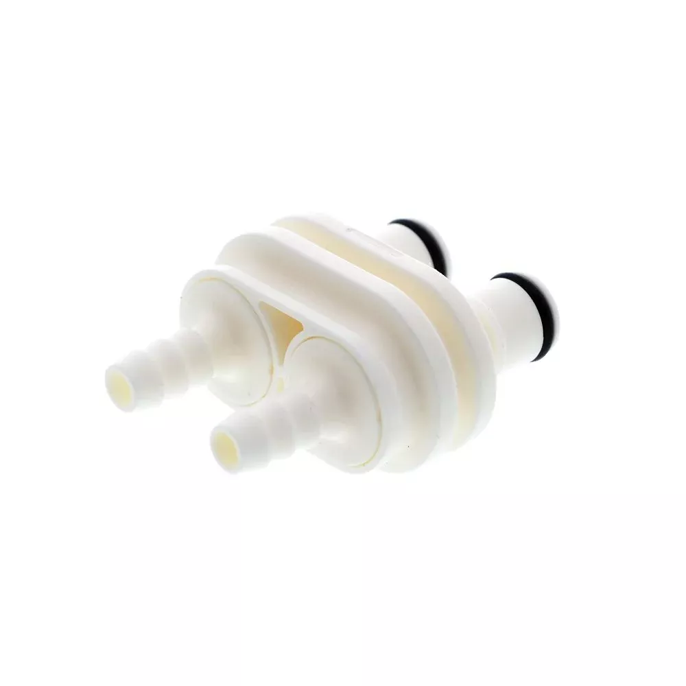 DPC22004 Non-Valved In-Line Hose Barb Coupling Insert 1/4 ID Barb