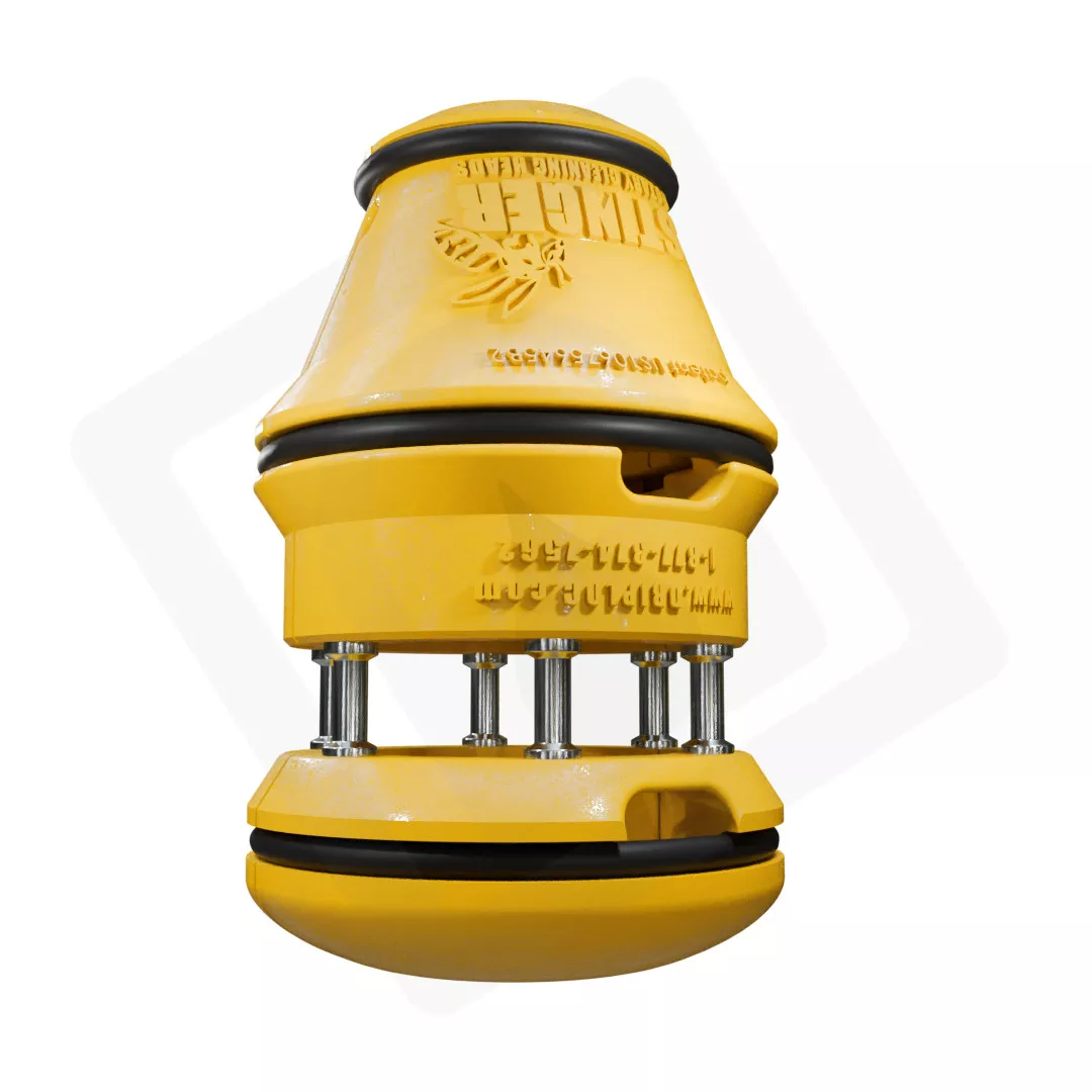 DRIPLOC STINGER 3 Inch Variable Speed Duct Cleaner Cage