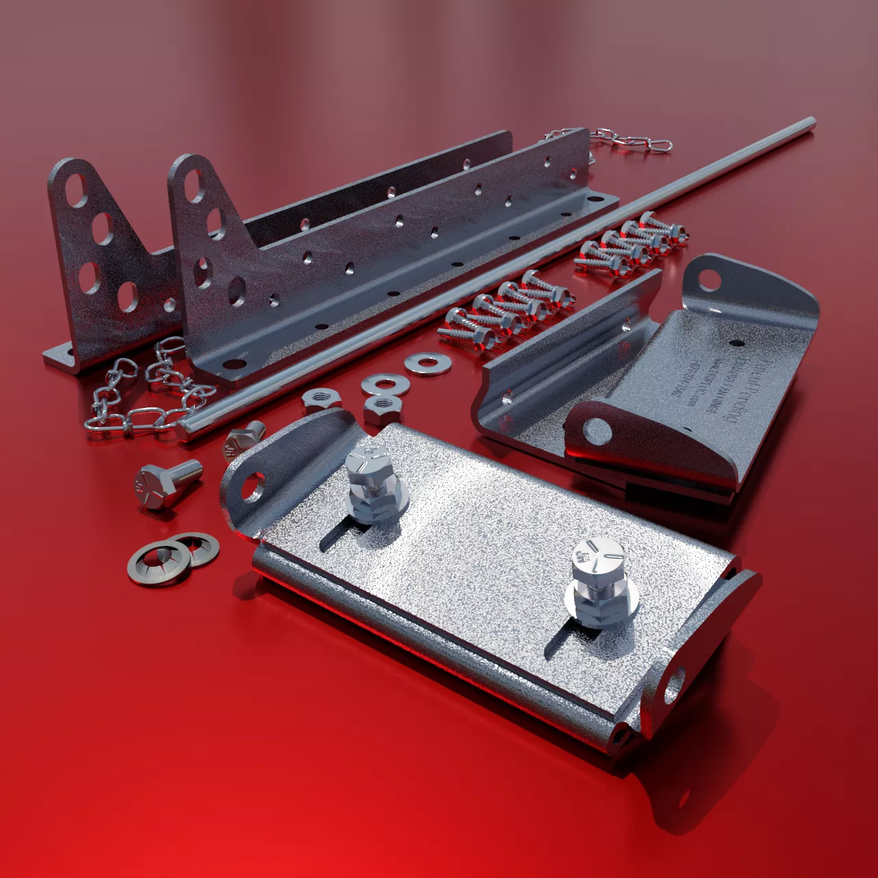 DRIPLOC Type 2-S Exhaust Fan Hinge Kit For Offset Fan Base