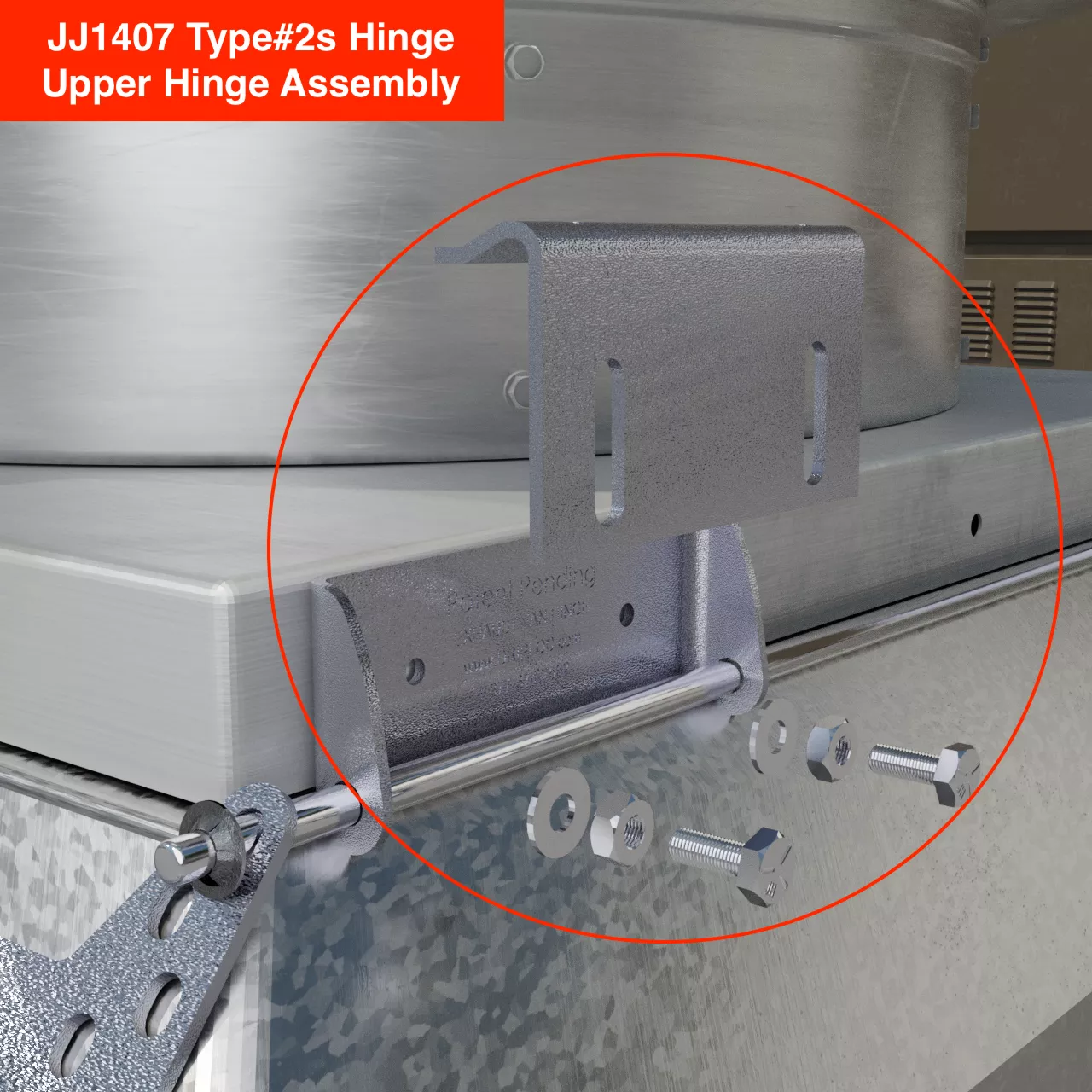DRIPLOC Type#2S Hinge Upper Assembly Kit