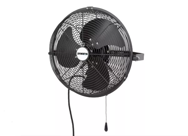 DYNOFAN™ 14" Indoor/Outdoor Wall Mount Fan - Black