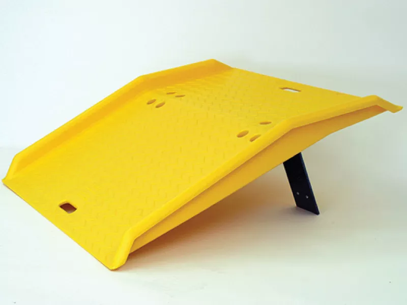 Eagle Portable Plastic Dock Plate Ramp - Yellow - 1795