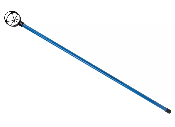 Egg Scoop Blue Metal Handle