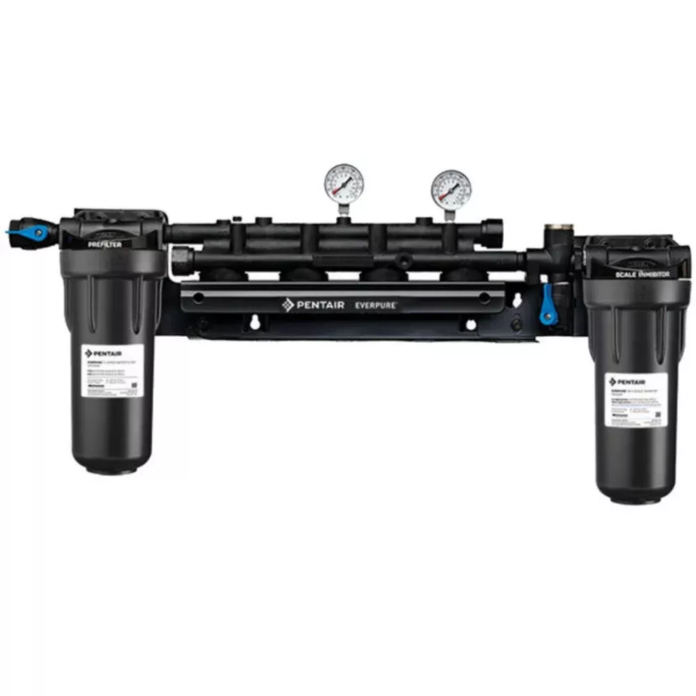 Everpure EV9294-04 High Flow CSR Quad Manifold with 10" Prefilter