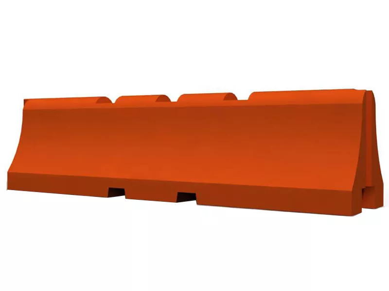 Extra Long Plastic Jersey Barrier