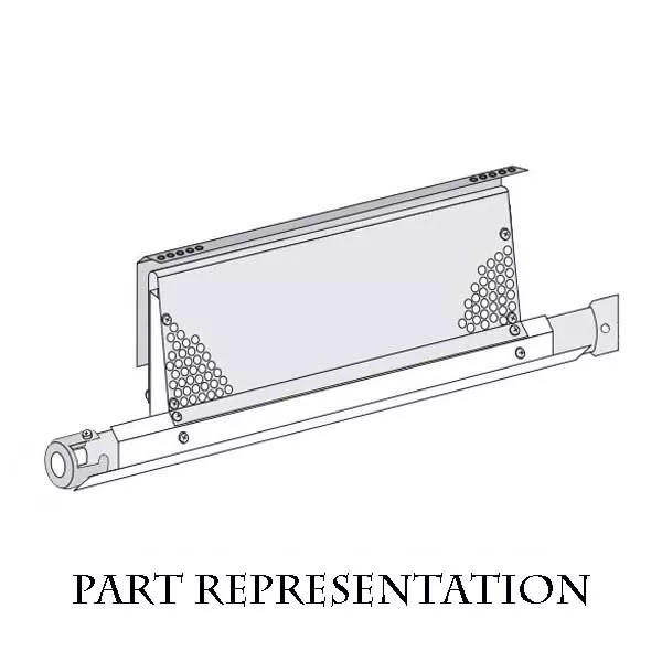 Fire Magic Pre-2007 Elite Left Back Burner Assembly - 4739-02