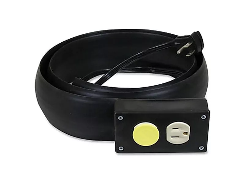Flat Extension Cord With Duplex Outlet