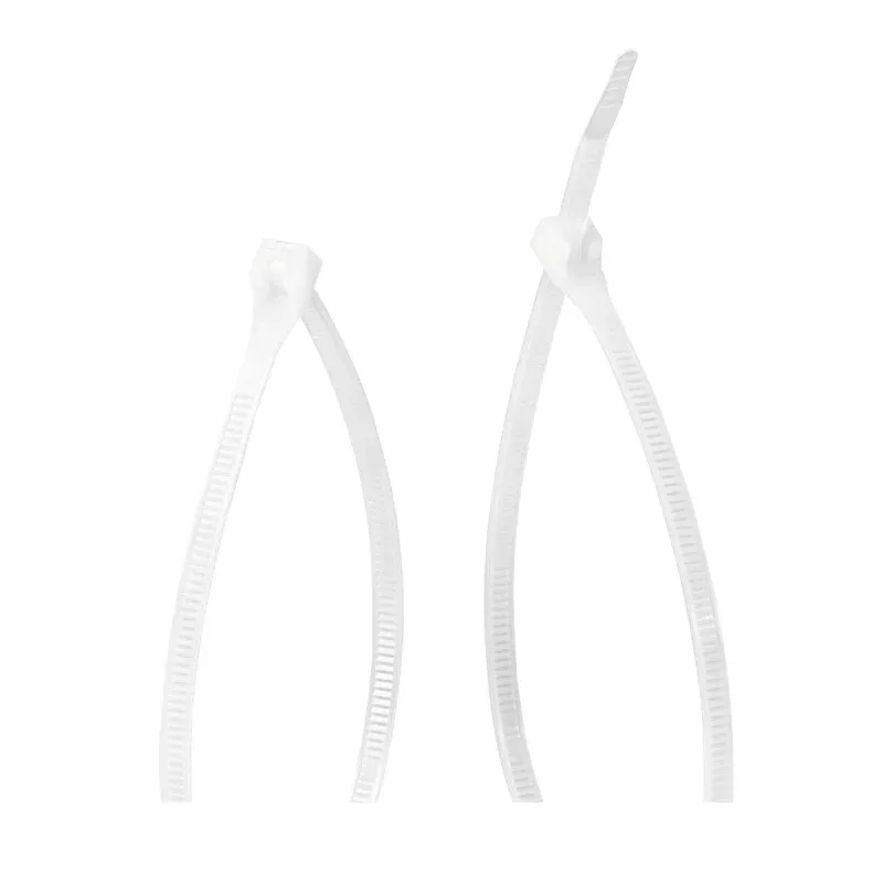 Gardner Bender 45-312 Cable Tie, 3 in Max Bundle Dia, Double-Lock Locking, 6/6 Nylon, Natural, 11 in L, 12/BAG