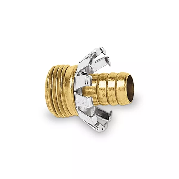 Gilmour Pro 5/8" Brass Male Clinch Coupling