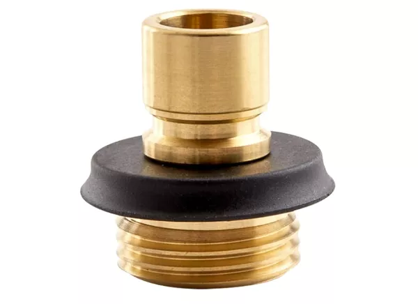 Gilmour Pro High Flow Brass Male Quick Connector