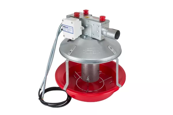 Grower SELECT Adult Turkey Feeder End Control Pan