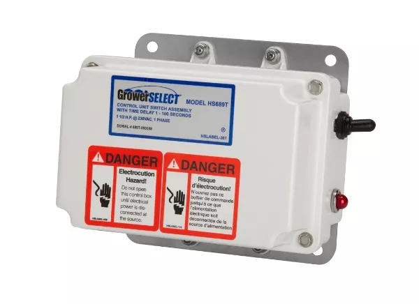 Grower SELECT Control Unit Switch (w/ Time Delay) w/ Relay