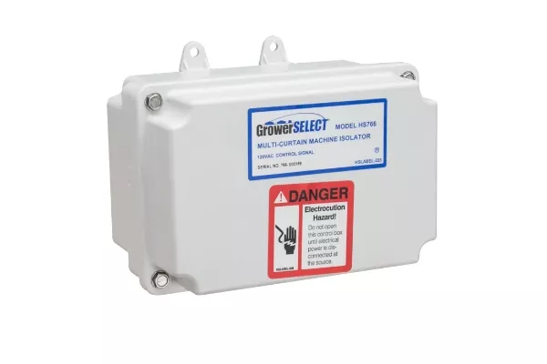 Grower SELECT Multi-Curtain Machine Isolator