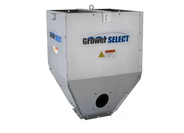 Grower SELECT Poultry Feed Line Hopper w/ Lower Switch Hole