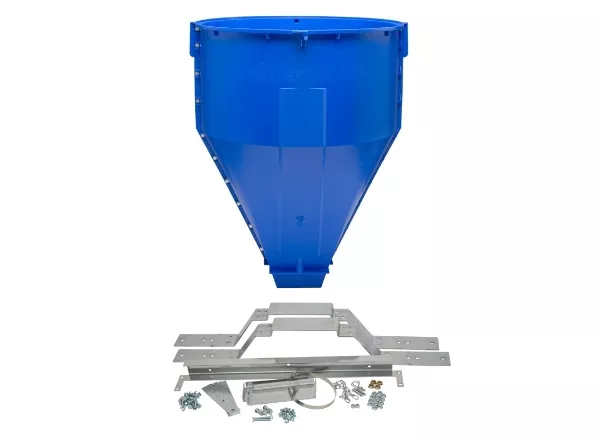 Grower SELECT Round Poultry Feed Line Hopper (150 lbs)