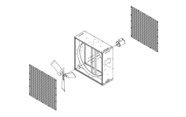 Guard Wire Mesh 36" Box Fan