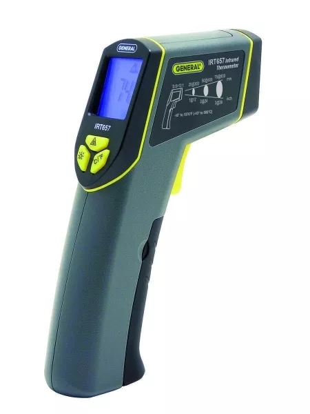 Gun Temperature Thermometer 12:1 W/Starburst Laser & Case