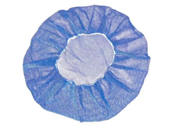 Hairnet Bouffant Blue Nylon 18"
