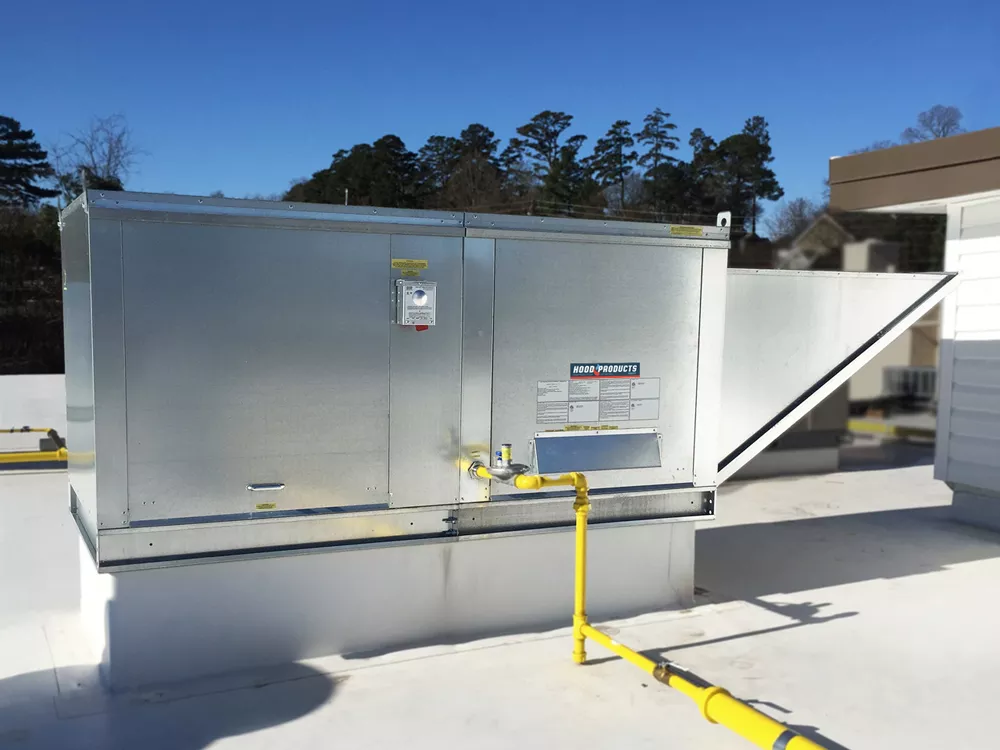 Heated Make-Up Air Supply Fan Unit (2000 CFM, 3 ph)