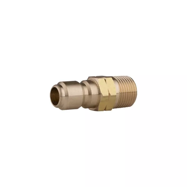 High Pressure Male Nipple Fitting - Brass