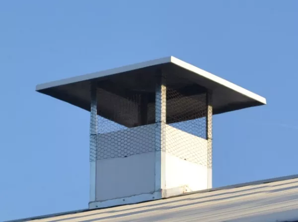 Hog Slat Barn Chimney