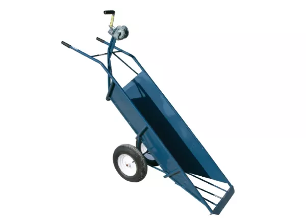 Hog Slat Carcass Cart for Sows with Clutch Winch