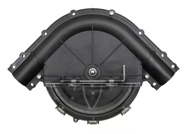 Hog Slat E-Z Clean Chain Disk Corner Wheel