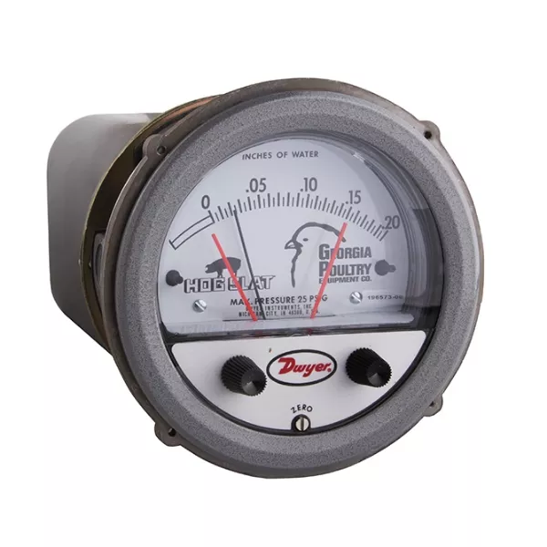 Hog Slat Replacement Photohelic Gauge