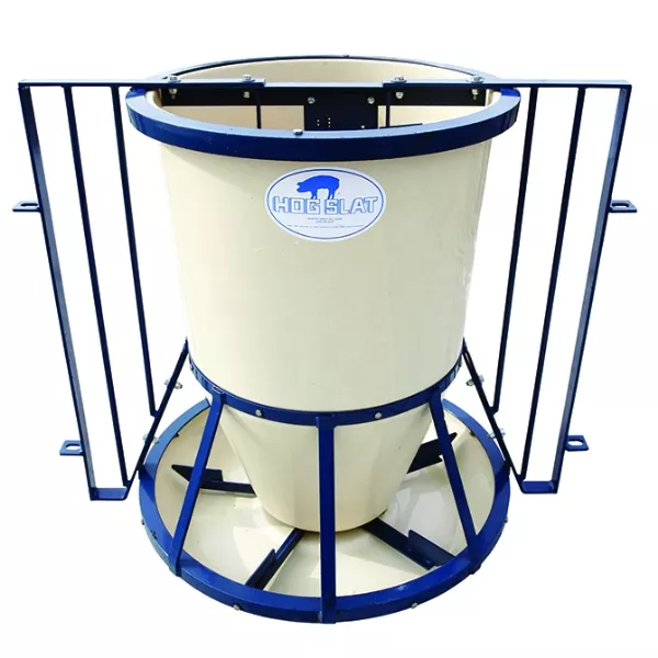 Hog Slat Round Fiberglass Feeder