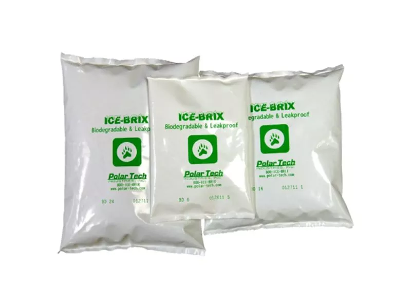 Ice-Brix Biodegradable Packs