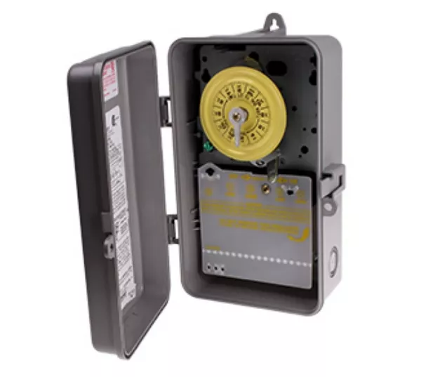 Intermatic 24 HR Timer Switch 120V, Plastic Housing
