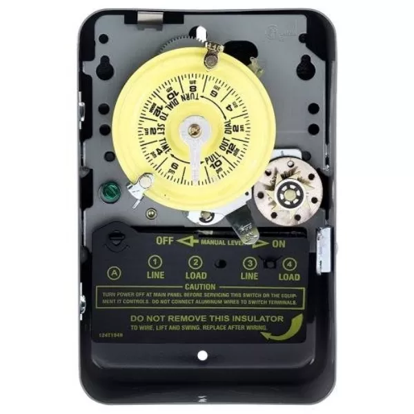 Intermatic 24 HR Timer Switch 120V Skip-A-Day Metal