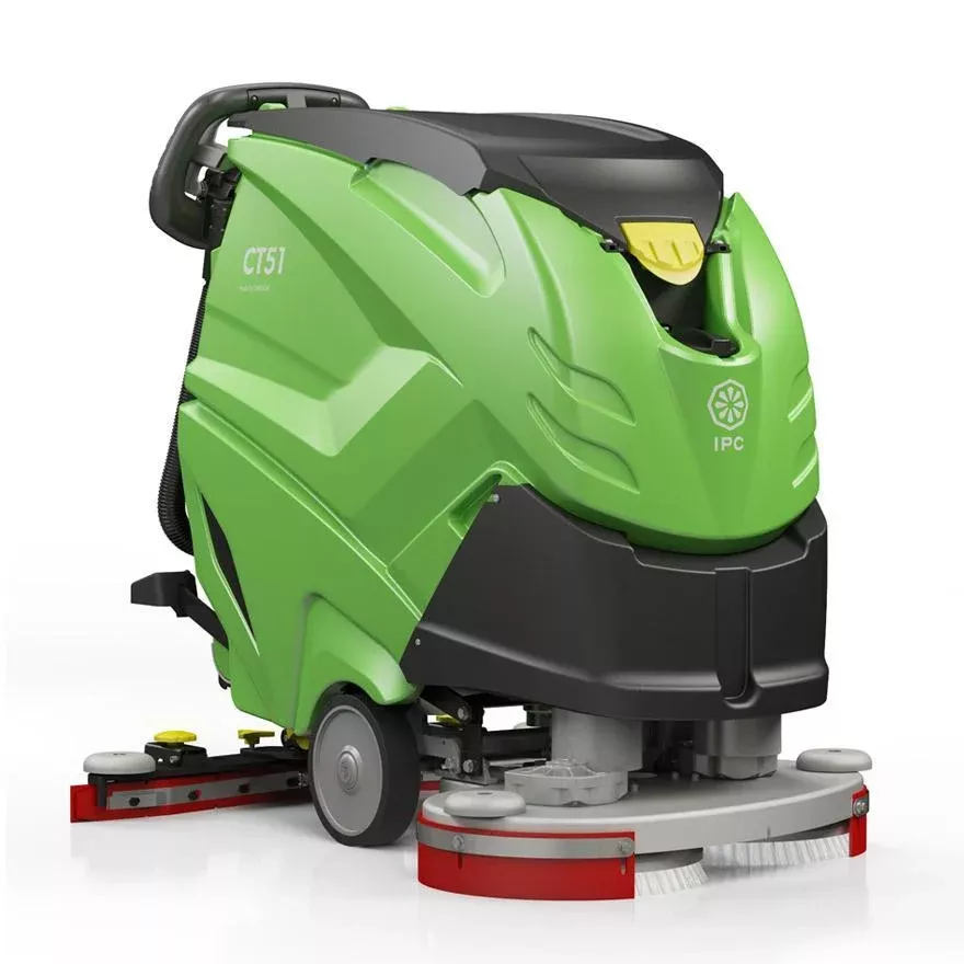 IPC Eagle Walk Behind Scrubbers CT 51 XP50 Battery 20” Actuated Disc Scrub Head, Traction Drive w/On-Board Charger (You Choose)