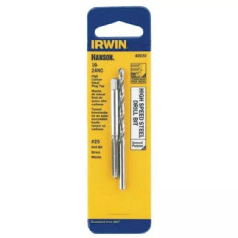 Irwin 80220 Tap and Drill Bit Set, HCS