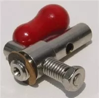 Jensen 002 Steam Whistle, machined brass / nickel plated, (all engines)