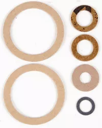Jensen 008a Boiler Gasket Set round style gauge.