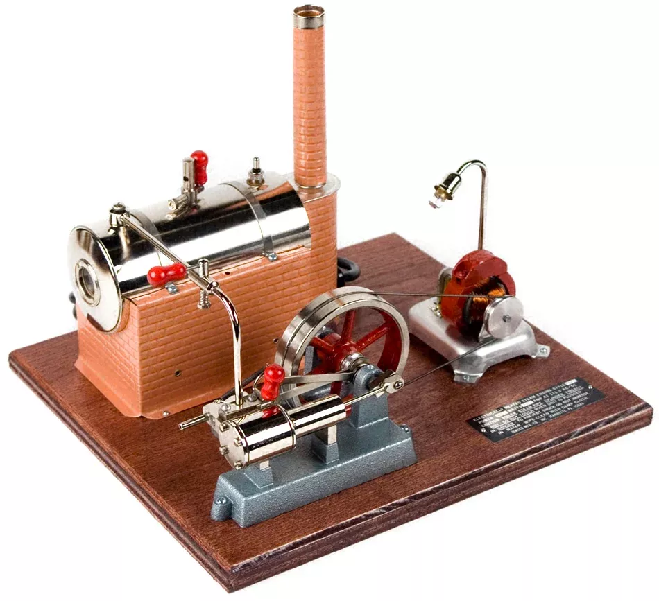 Jensen 20G Model Steam Engine with Dynamo