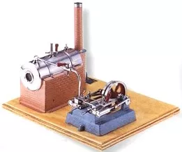 Jensen 55 Twin engine model Steam Engine