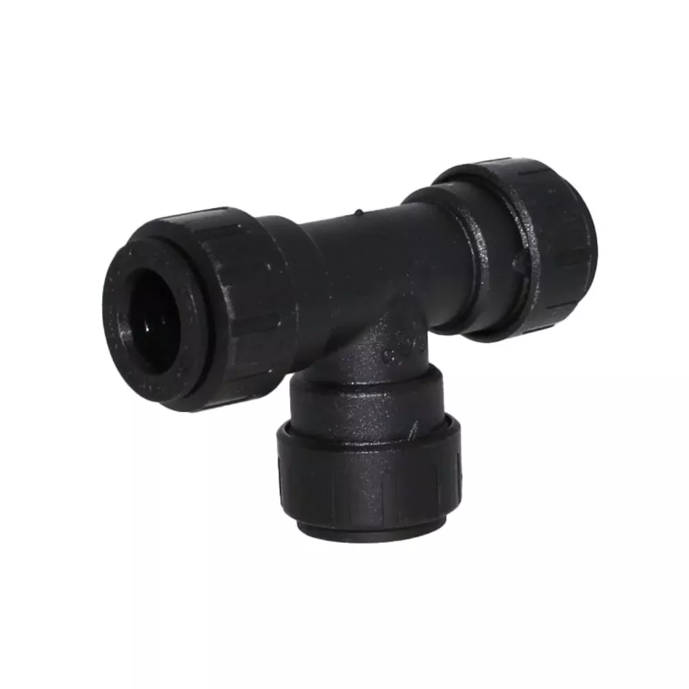 John Guest Prolock Reducing Tee - 3/4 x 1/2 x 1/2 CTS
