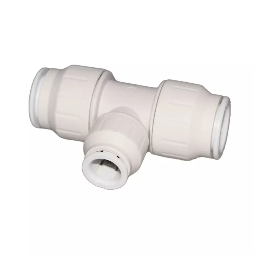 John Guest Reducing Tee - 22mm x 22mm x 15mm