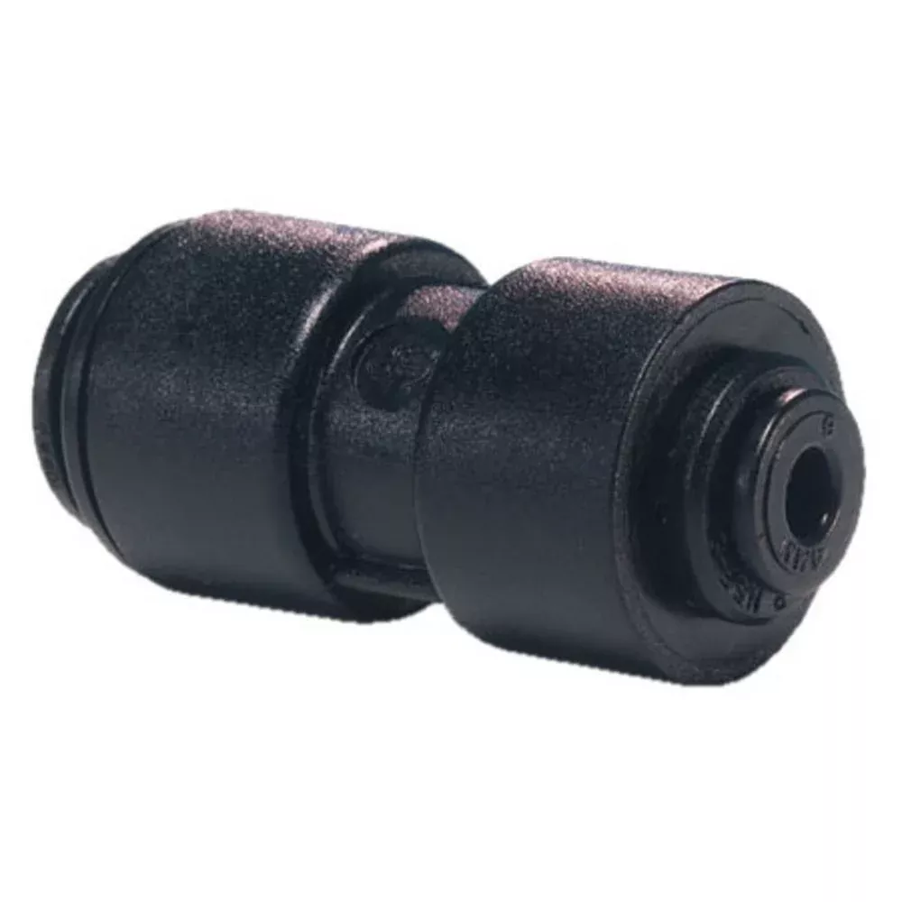 John Guest Reducing Union Black Acetal - 10 MM X 8 MM