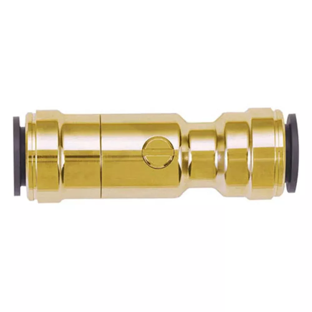 John Guest Service Valve - Brass 15mm