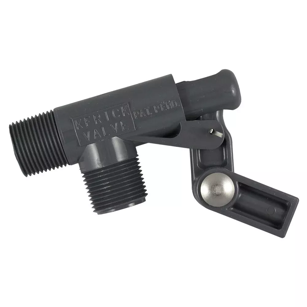 Kerick Heavy Duty PVC Float Valve 3/8 MIP