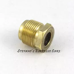 La Pavoni Brass Closing Nut for Steam Valve