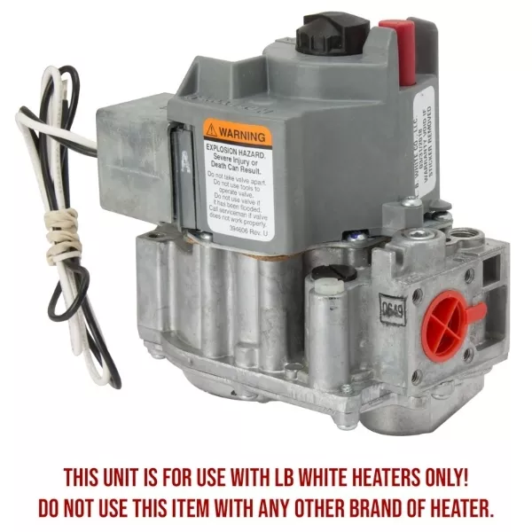 LB White Honeywell Pilot Gas Valve - LP