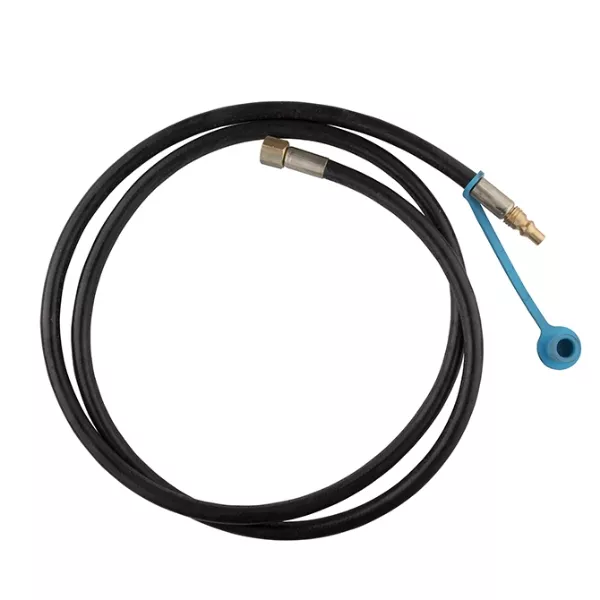 LB White Male Quick Connect Gas Hose 1/4" x 6'