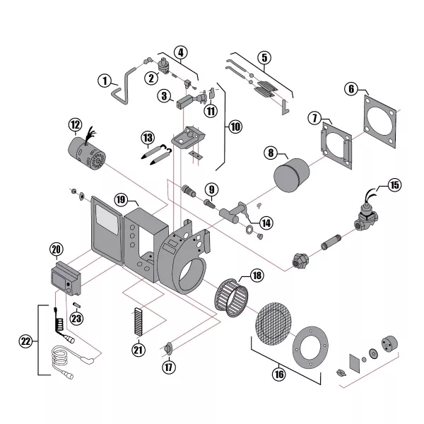 LP Gas Orifice Assembly