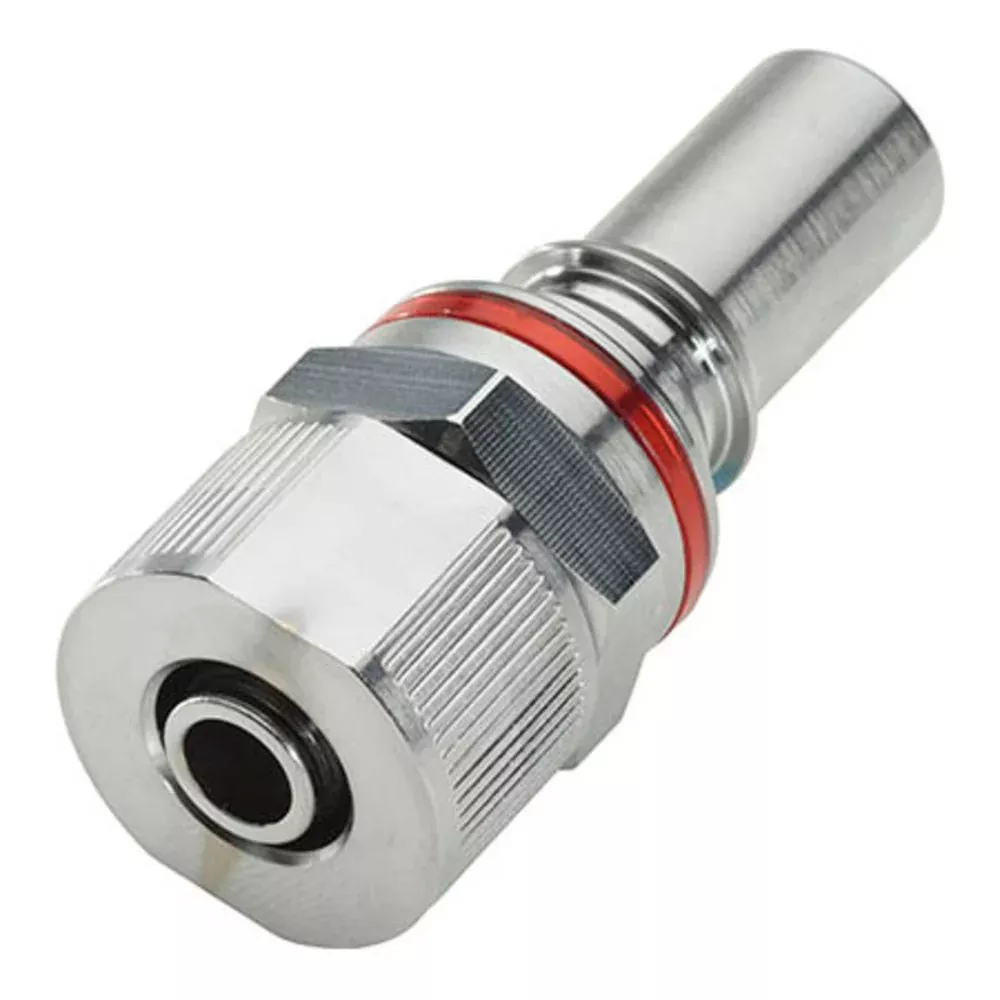 LQ6D20008RED Valved Inline PTF Liquid Cooling Coupling Insert 1/2 PTF Warm Red