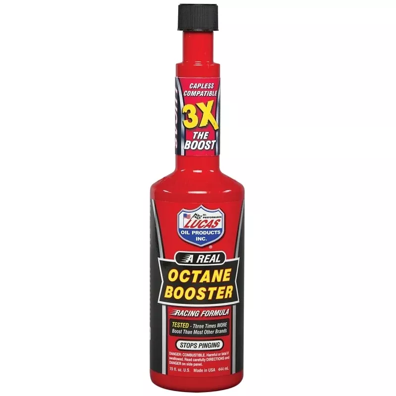 Lucas Oil 10026 Octane Performance Booster, 15 oz Bottle