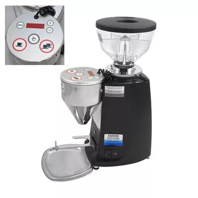 Mazzer Mini Black Electronic Type A Doserless Espresso Grinder